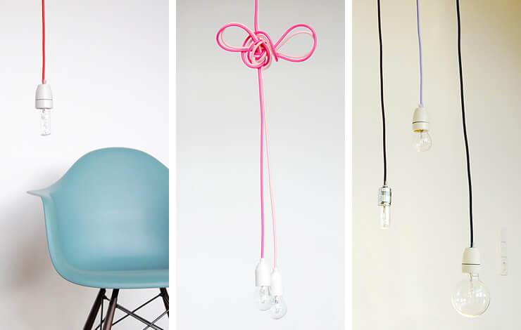 Textilkabel für Ihre individuelle Design-Lampe - KabelScheune.de Textilkabel für Ihre individuelle Design-Lampe - KabelScheune.de