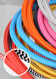 Textilkabel / Stoffkabel