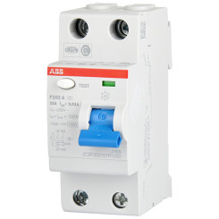 Produktbild von ABB FI-Schutzschalter 2-polig 25 A, 30 mA