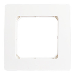 Produktbild von Abdeckrahmen für Raumthermostat 50x50 reinweiß glänzend