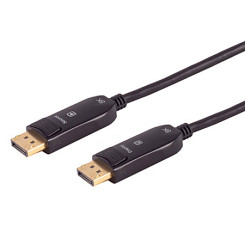 Produktbild von Aktives optisches DisplayPort Kabel 8K@60Hz Glasfaserkabel Hybrid AOC 10 m