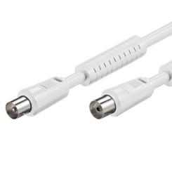 Produktbild von Antennenkabel mit Ferritkern weiß
