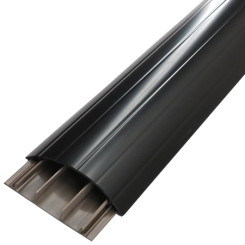 Produktbild von Aufbodenkanal 18x75 schwarz 2,0 m