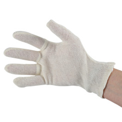 Produktbild von Baumwollhandschuhe weiß Stoffhandschuhe 1 Paar