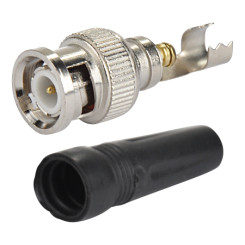 Produktbild von BNC Stecker RG59, 75 Ohm löt- oder schraubbar