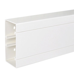 Produktbild von Brüstungskanal 60x170 alpinweiß 8 m (4 Stangen)