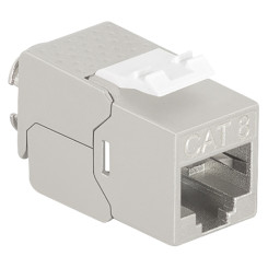 Produktbild von Cat.8.1 Keystone Modul RJ45 Buchse 40 GBit/s