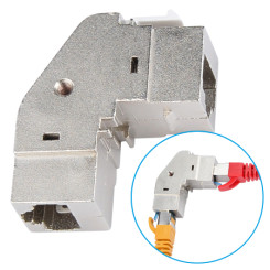 Produktbild von Cat.6 Keystone Kupplung 90° gewinkelt