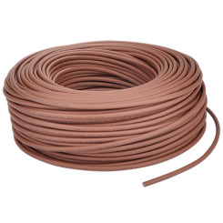 Produktbild von Cat.7 Netzwerkkabel S/FTP flexibel braun 25 m