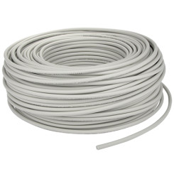 Produktbild von Cat.7 Netzwerkkabel S/FTP flexibel grau 50 m