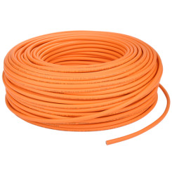 Produktbild von Cat.7 Netzwerkkabel S/FTP flexibel orange 25 m