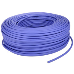 Produktbild von Cat.7 Netzwerkkabel S/FTP flexibel violett 100 m