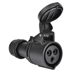 Produktbild von CEE Kupplung Midnight 230V/3-polig 16 A