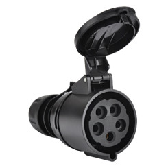 Produktbild von CEE Kupplung Midnight 400V/5-polig 32 A