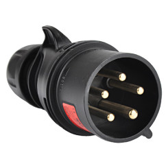 Produktbild von CEE Stecker Midnight 400V/5-polig 32 A