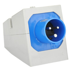 Produktbild von CEE-Wandgerätestecker Caravan 230V, 16A, 3-polig