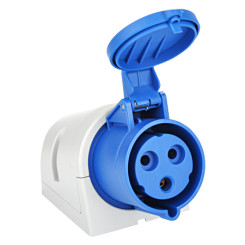 Produktbild von CEE Wandsteckdose 32A 3-polig 230V