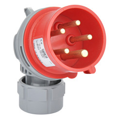 Produktbild von CEE Winkel-Stecker 400V/5-polig 32A