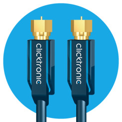 Produktbild von Clicktronic SAT Kabel, Casual 2 m
