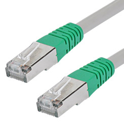Produktbild von Crossover Patchkabel Cat.5e SF/UTP grau 3 m