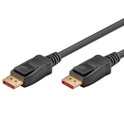 Produktbild von DisplayPort 2.1 Kabel VESA zertifiziert 16K@60Hz DSC 80 Gbit/s mit Verriegelung