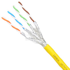 Produktbild von Draka UC FUTURE Cat.8.2 Netzwerkkabel 2000 MHz S/FTP PIMF gelb 25 m