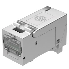 Produktbild von EasyLan fixLink SL RJ45 flex Keystone Modul Kat.6A für Litze