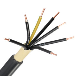 Produktbild von Erdkabel Starkstromkabel NYY-JZ 7x1,5 mm² Meterware