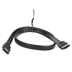 Produktbild von eSATA Kabel extern schwarz 0,5 m