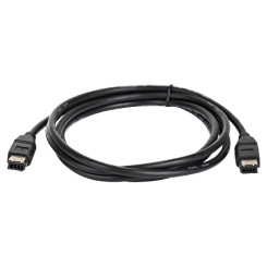 Produktbild von Firewire IEEE 1394 Kabel 6-pol Stecker auf 6-pol Stecker 1,8 m