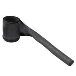 Produktbild von Gewebeschlauch mit Klettverschluss Ø 51 mm schwarz 5 m