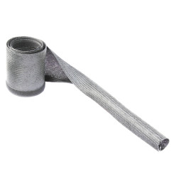 Produktbild von Gewebeschlauch mit Klettverschluss Ø 51 mm silber