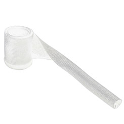 Produktbild von Gewebeschlauch mit Klettverschluss Ø 51 mm weiß 2 m