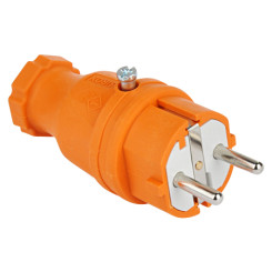 Produktbild von Gummistecker orange