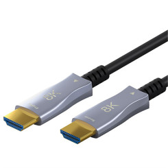 Produktbild von HDMI 2.1 Glasfaserkabel 8K@60Hz aktives optisches HDMI Kabel Hybrid AOC 20 m