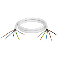 Produktbild von Herdanschlusskabel 5x2,5 mm² beidseitig Aderendhülsen 5 m