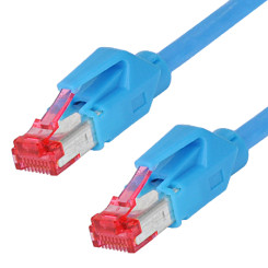 Produktbild von Hirose TM21 Patchkabel Draka UC900 LAN Kabel blau 1 m