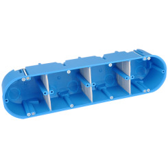 Produktbild von Hohlwanddose massiv 4-fach