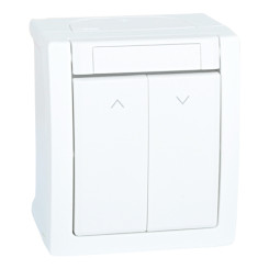 Produktbild von Jalousie Aufputz Feuchtraum IP54 weiß