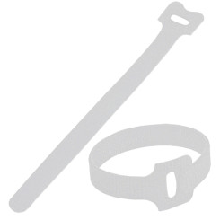 Produktbild von Kabelbinder Klettband wiederverwendbar 20 Stück weiß