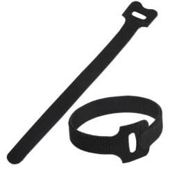 Produktbild von Kabelbinder Klettband wiederverwendbar 20 Stück schwarz