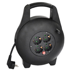 Produktbild von Kabelbox Kunststoff schwarz 10 m