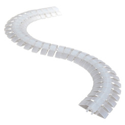 Produktbild von Kabelschlange trittfest transparent 1m