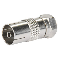 Produktbild von Koaxkupplung auf F-Stecker