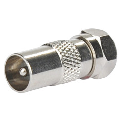 Produktbild von Koaxstecker auf F-Stecker