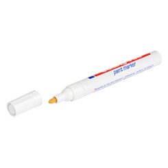 Produktbild von Lackmarker Dosenmarker Rundspitze 2-4 mm weiß