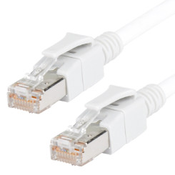 Produktbild von LED Patchkabel Cat.6a RJ45 weiß