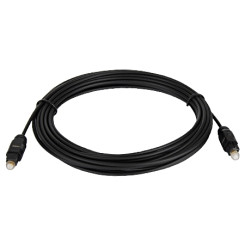 Produktbild von Lichtwellenleiterkabel 2,2 mm Toslink-Stecker 3 m