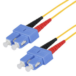 Produktbild von LWL Patchkabel Duplex SC/SC 9/125µ OS2 5 m