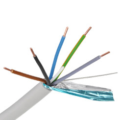 Produktbild von Mantelleitung geschirmt (N)YM-(ST)-J 5x1,5/1,5 mm² 100 m